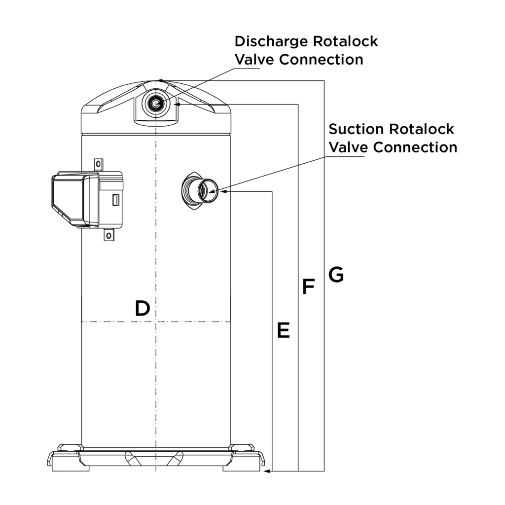R22-1P Compressor Diagram - 2